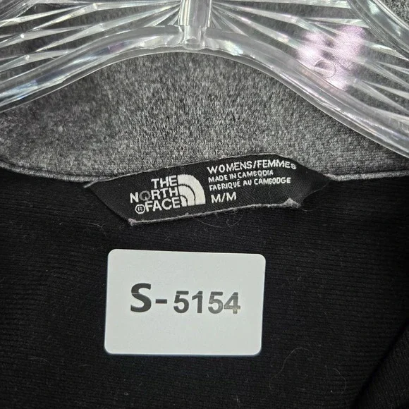 The North Face Women Jacket Medium Gray Hooded Dryvent Pockets Full Zip READ - Picture 2 of 16